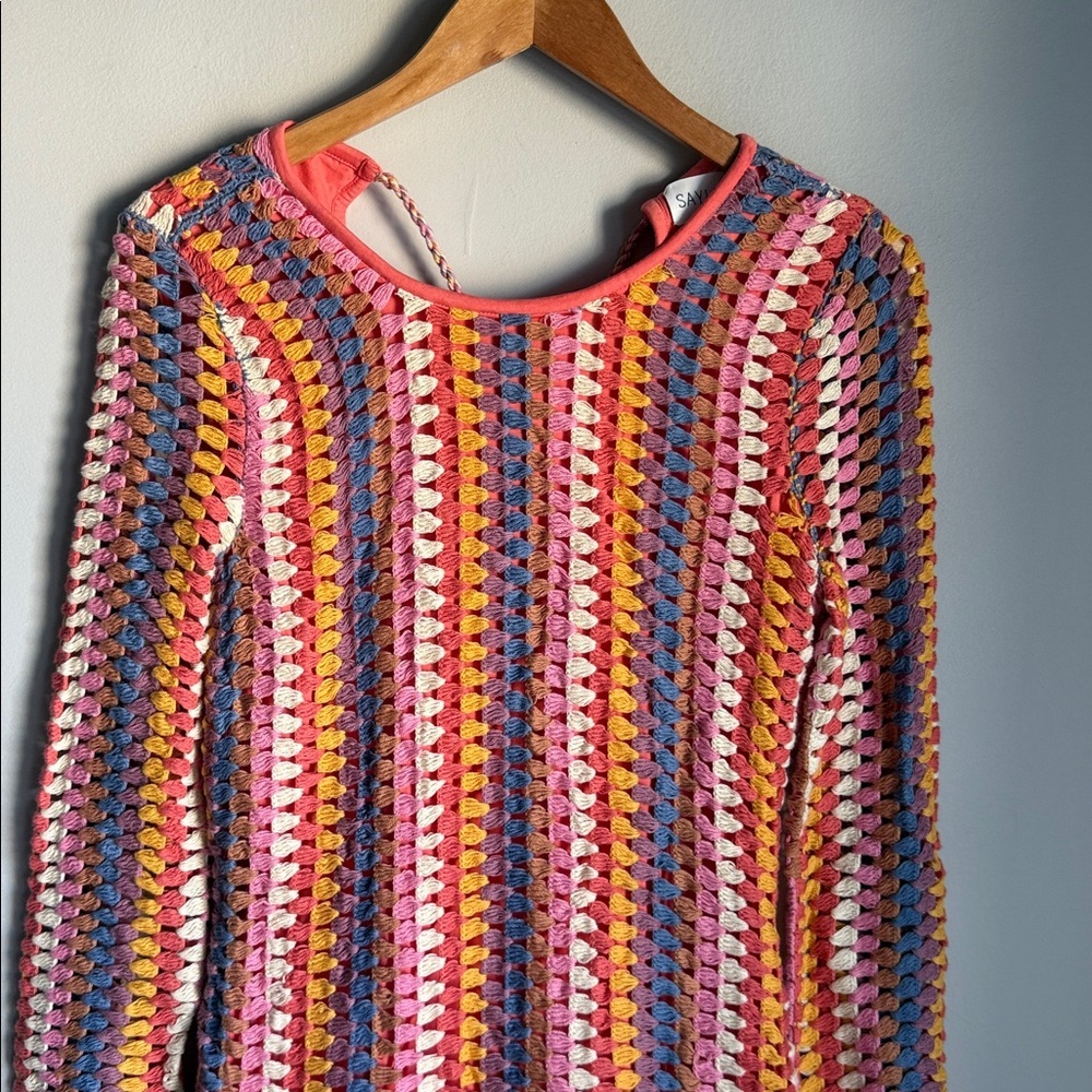 Saylor Multi Vonetta Mini Dress Large - Picture 5 of 14